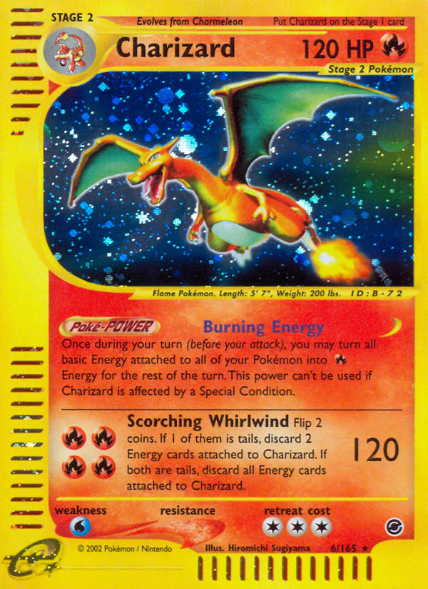 Charizard (6/165) [Expedition: Base Set] | Chromatic Games