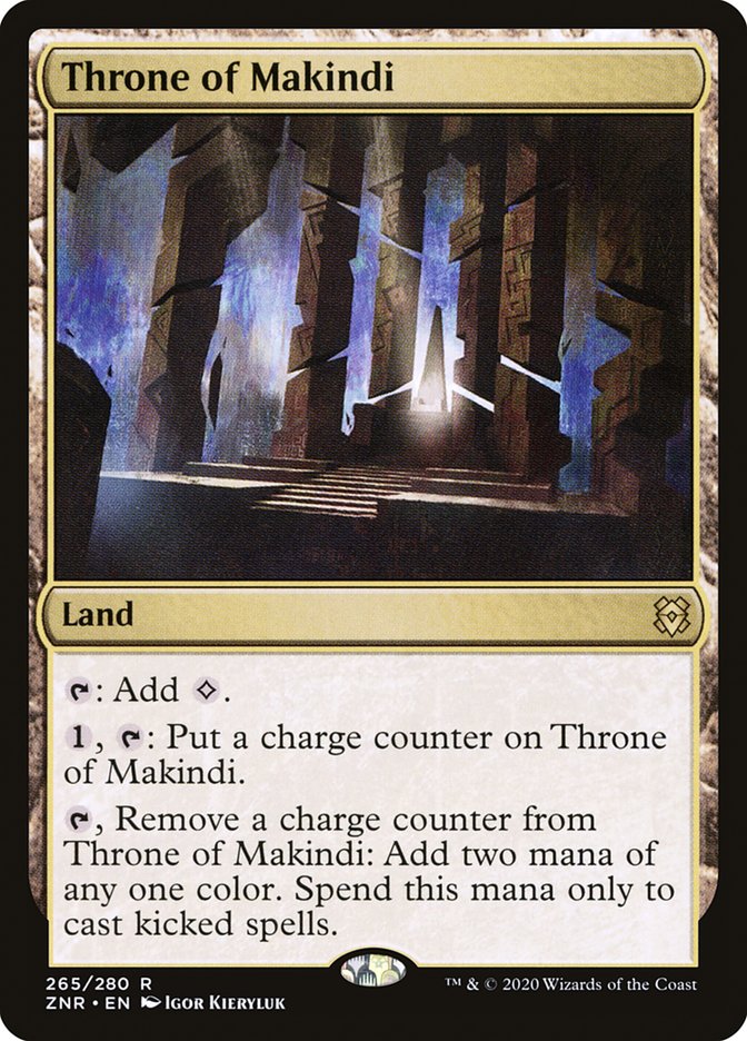 Throne of Makindi 265/280 (Zendikar Rising)  | Chromatic Games
