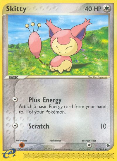 Skitty (70/109) [EX: Ruby & Sapphire] | Chromatic Games