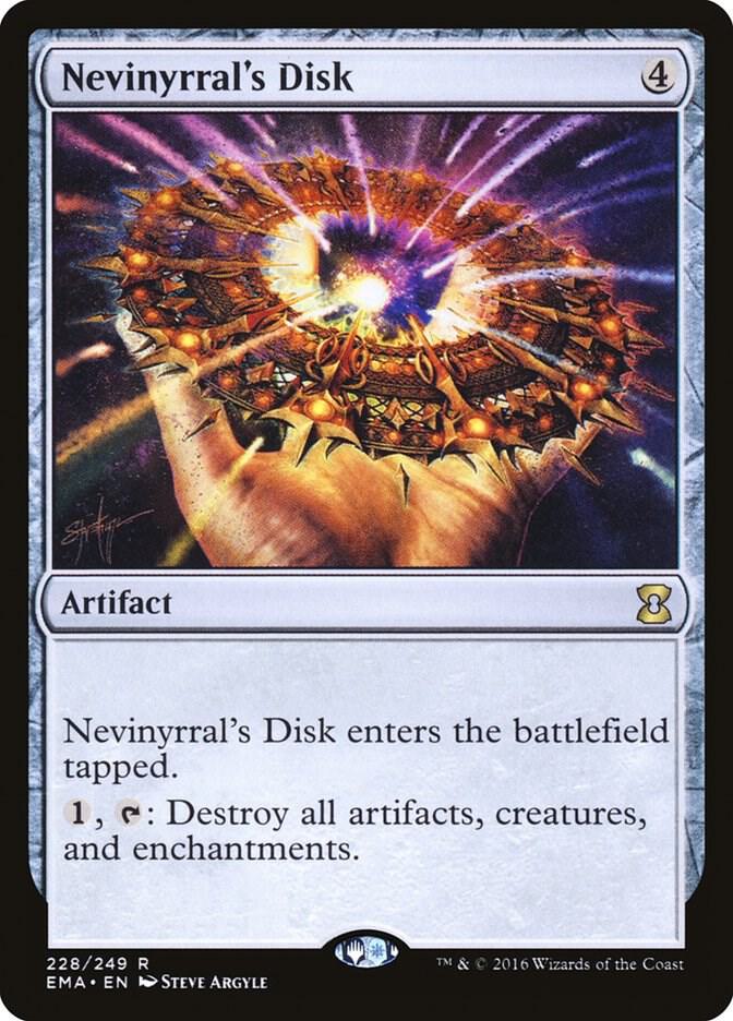 Nevinyrral's Disk 228/249 (Eternal Masters)  | Chromatic Games