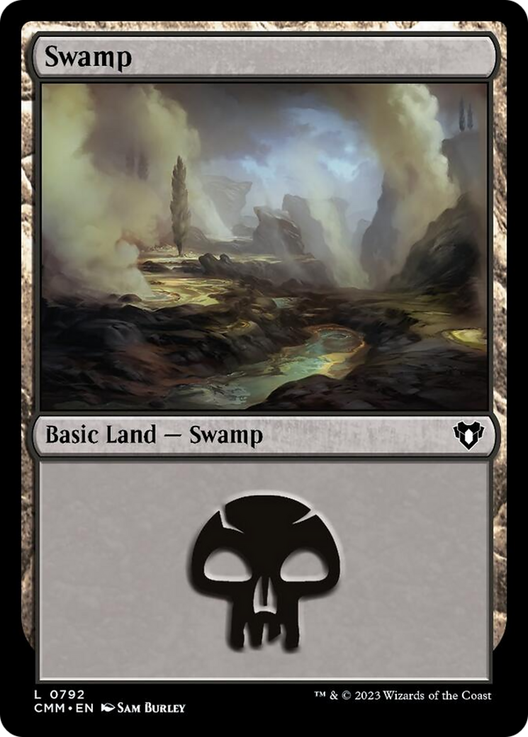 Swamp (792) [Commander Masters] | Chromatic Games