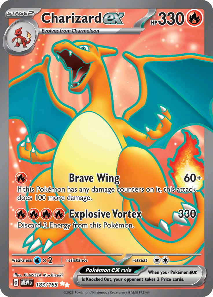 Charizard ex (183/165) [Scarlet & Violet 151] | Chromatic Games