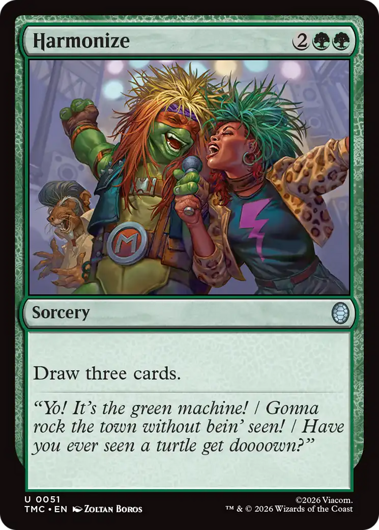Harmonize [Teenage Mutant Ninja Turtles Commander] | Chromatic Games