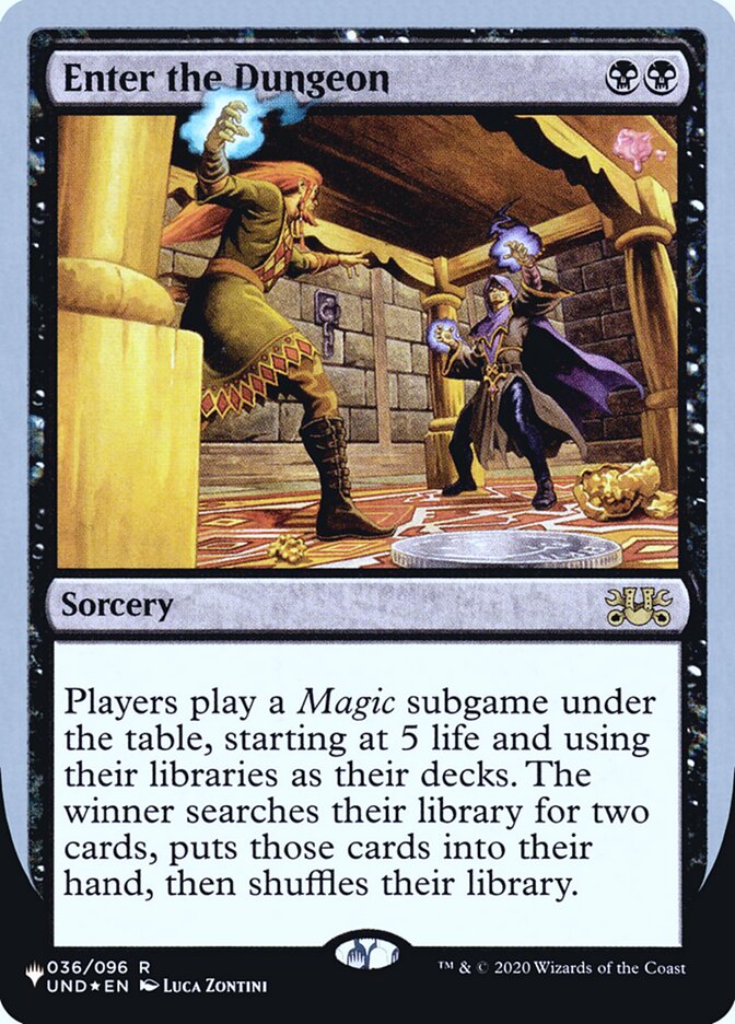 Enter the Dungeon (Unfinity Foil Edition) [The List] | Chromatic Games