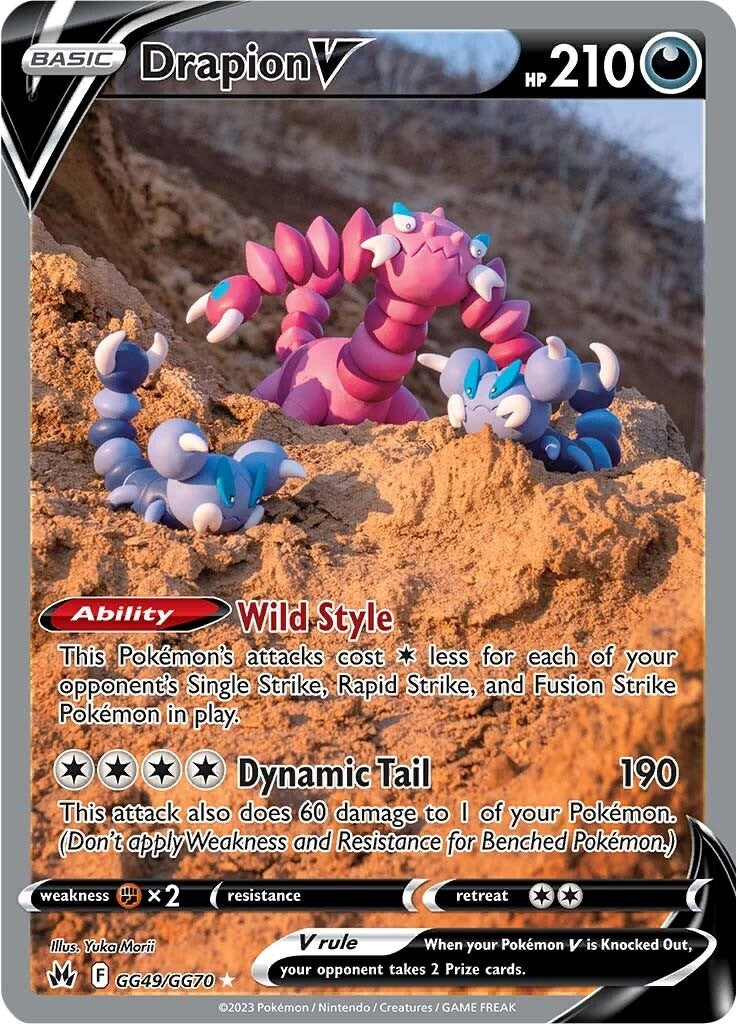 Drapion V (GG49/GG70) [Sword & Shield: Crown Zenith] | Chromatic Games