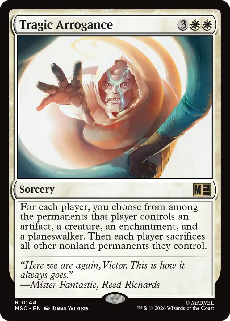 Tragic Arrogance [Marvel Super Heroes Commander] | Chromatic Games