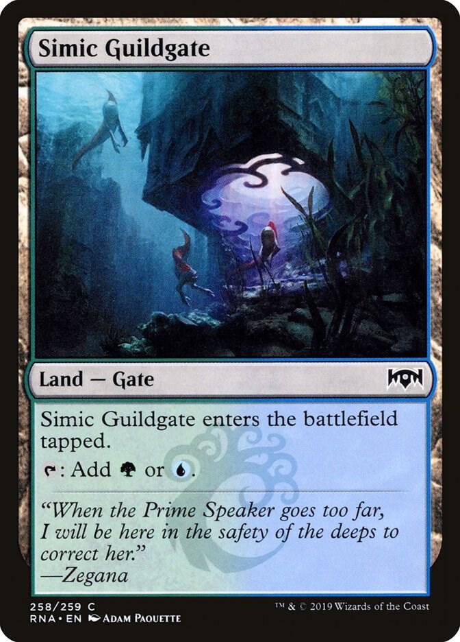 Simic Guildgate 258 258 (Ravnica Allegiance)  | Chromatic Games