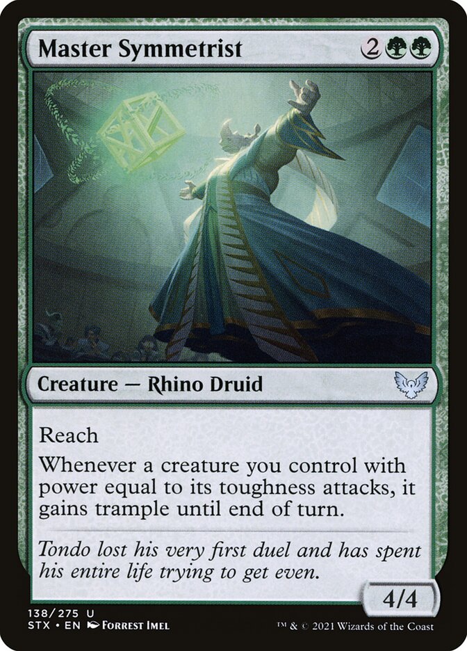 Master Symmetrist 138 (Strixhaven: School of Mages)  - Foil | Chromatic Games