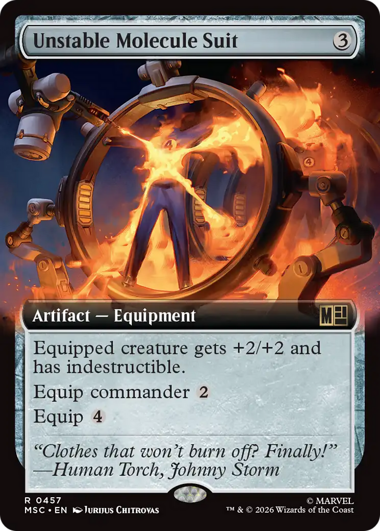 Unstable Molecule Suit (Extended Art) [Marvel Super Heroes Commander] | Chromatic Games