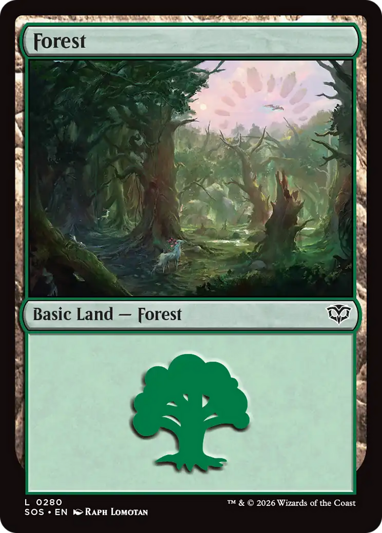 Forest (0280) [Secrets of Strixhaven] | Chromatic Games