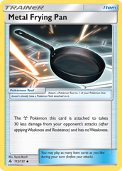 Metal Frying Pan (112/131) [Sun & Moon: Forbidden Light] | Chromatic Games