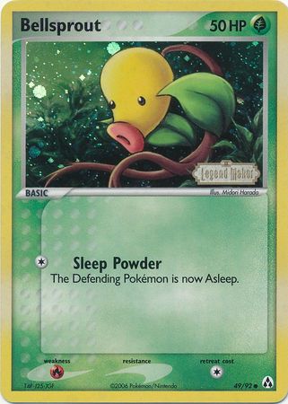 Bellsprout (49/92) (Stamped) [EX: Legend Maker] | Chromatic Games