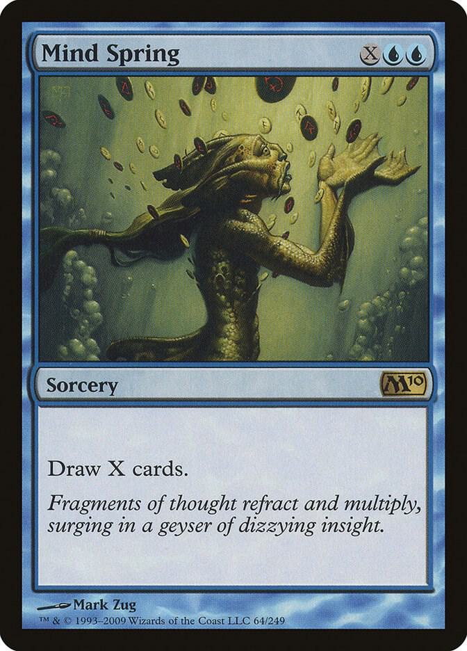 Mind Spring 64/249 (Magic 2010 (M10))  | Chromatic Games