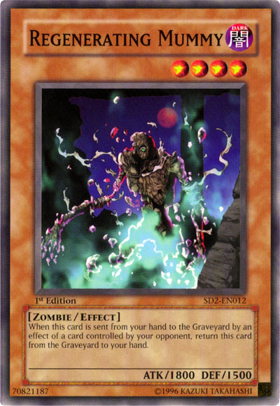 Regenerating Mummy [SD2-EN012] Common | Chromatic Games