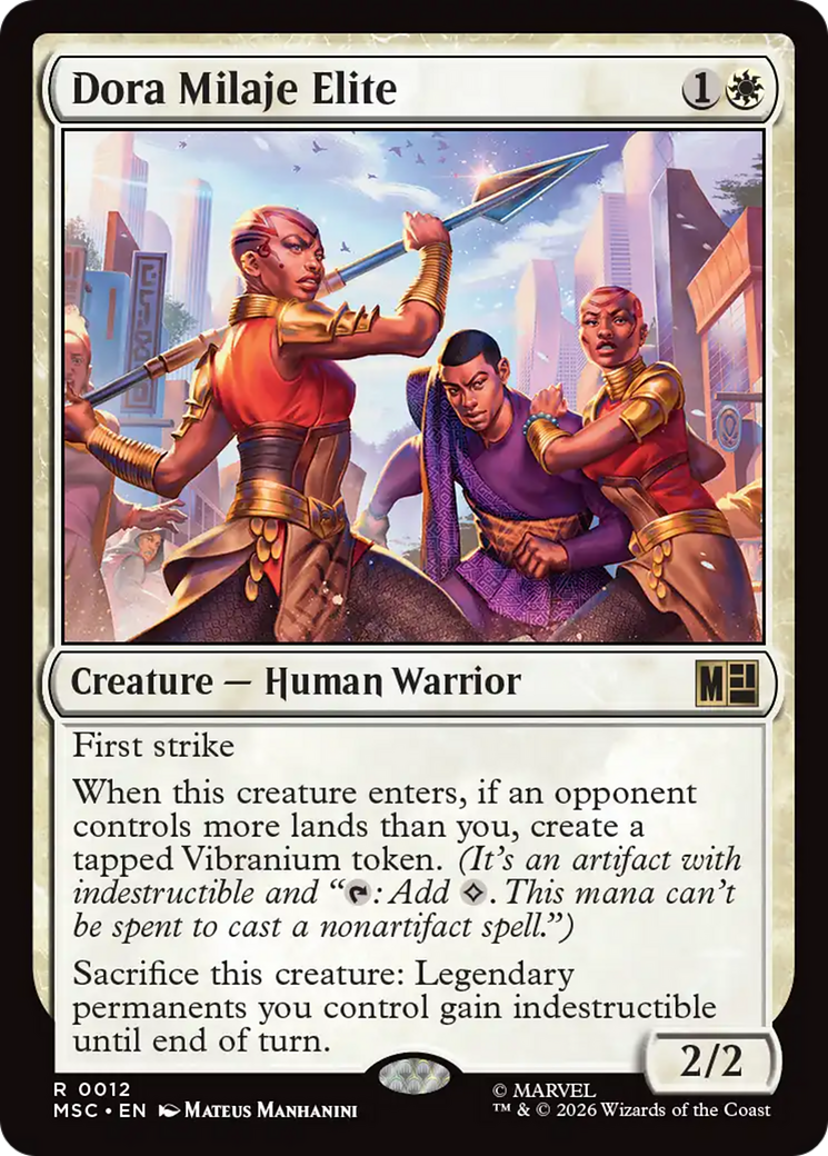 Dora Milaje Elite [Marvel Super Heroes Commander] | Chromatic Games