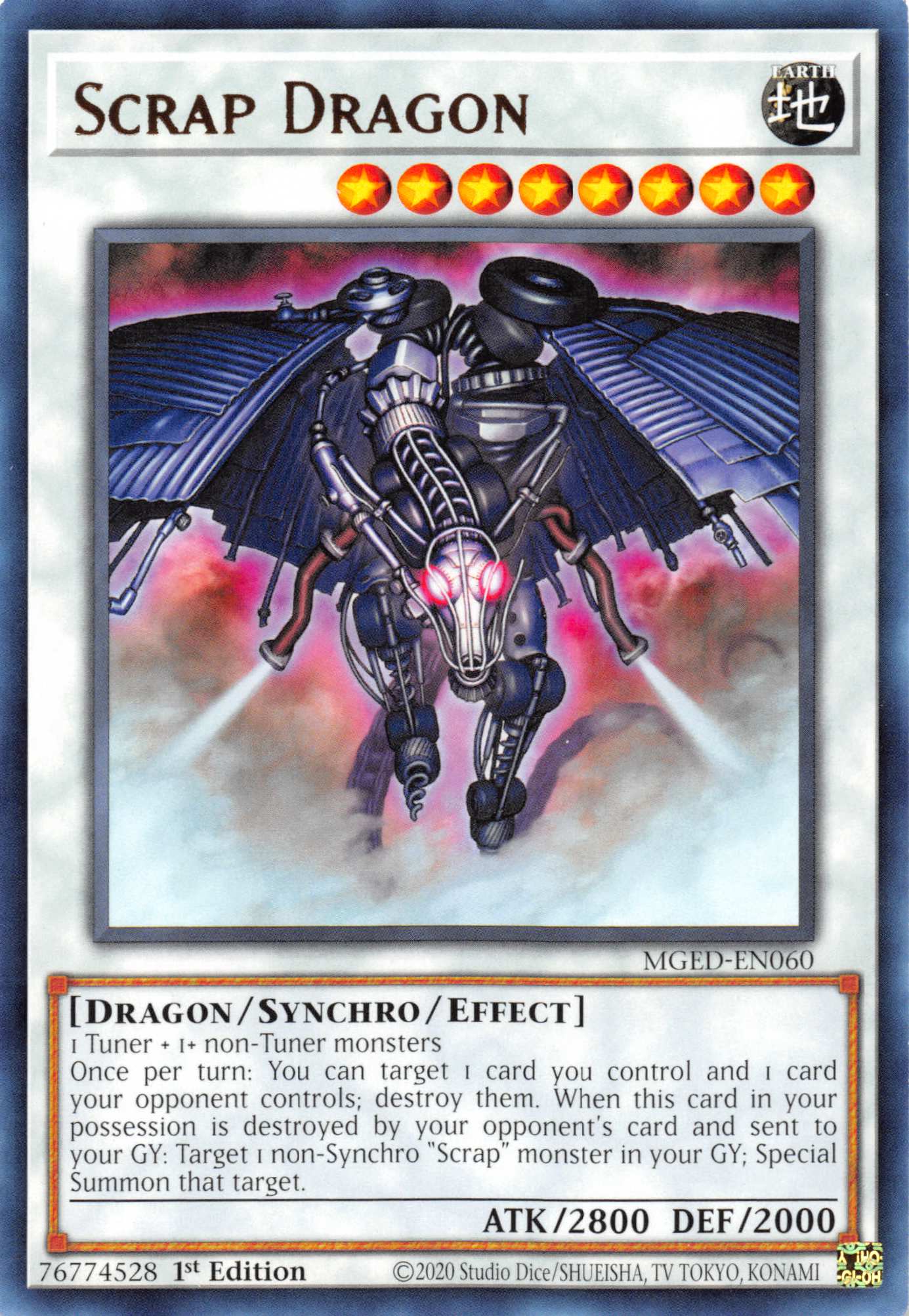 Scrap Dragon [MGED-EN060] Rare | Chromatic Games