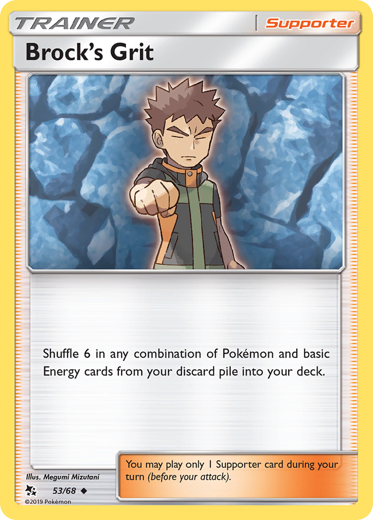 Brock's Grit (53/68) [Sun & Moon: Hidden Fates] | Chromatic Games