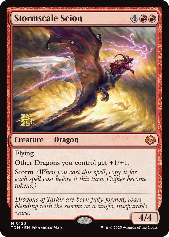 Stormscale Scion 123s/166 (Prerelease Cards)  - Foil | Chromatic Games