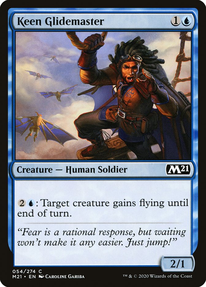 Keen Glidemaster 54 (Core Set 2021)  | Chromatic Games