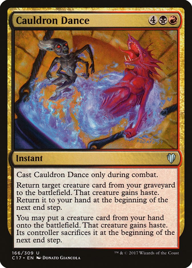 Cauldron Dance 166/309 (Commander 2017)  | Chromatic Games