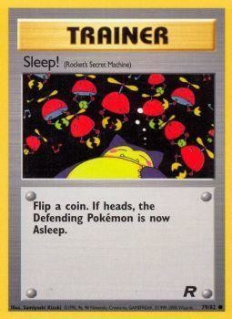 Sleep! (79/82) [Team Rocket Unlimited] | Chromatic Games