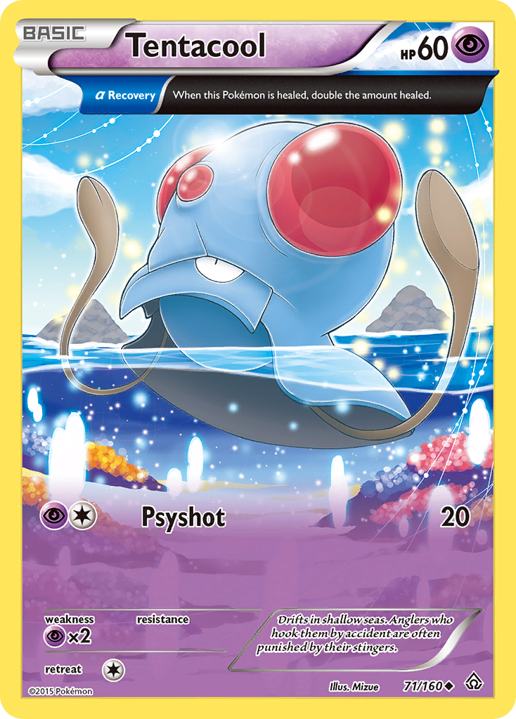 Tentacool (71/160) [XY: Primal Clash] | Chromatic Games