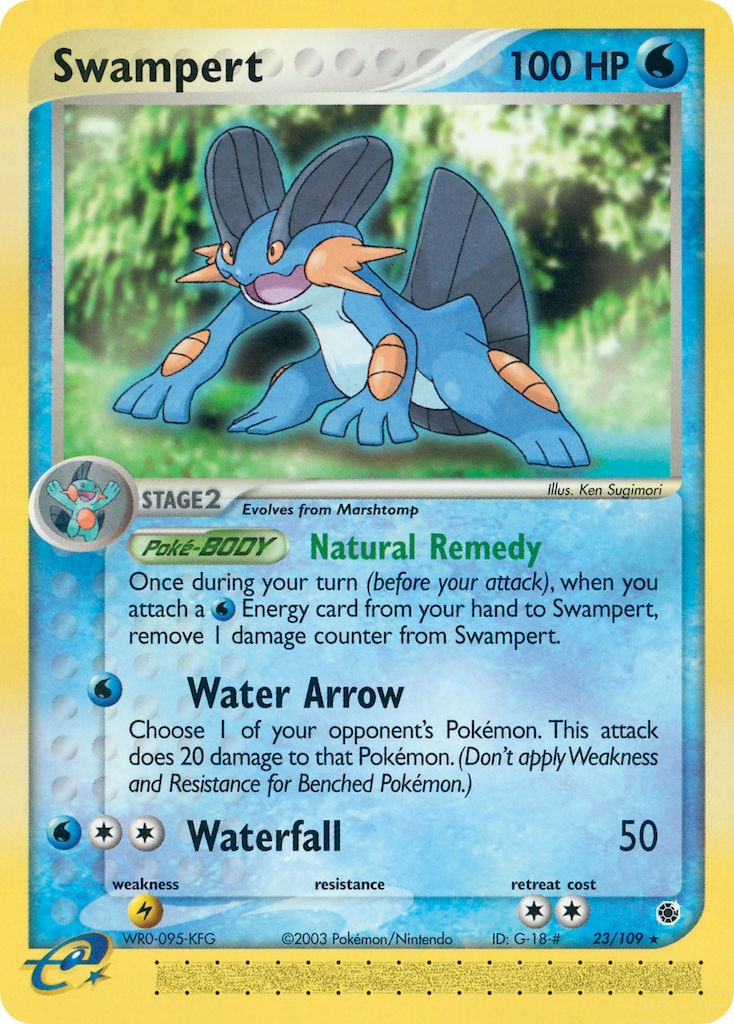 Swampert (23/109) [EX: Ruby & Sapphire] | Chromatic Games