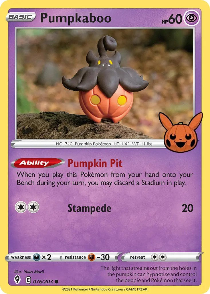 Pumpkaboo (076/203) [Trick or Trade] | Chromatic Games