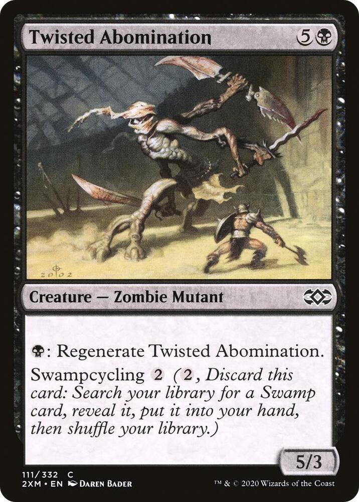 Twisted Abomination 111/332 (Double Masters)  | Chromatic Games