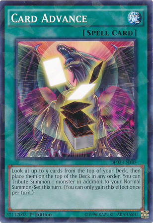 Card Advance [BP03-EN185] Shatterfoil Rare | Chromatic Games