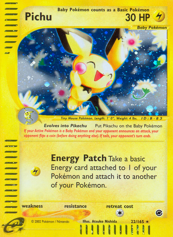 Pichu (22/165) [Expedition: Base Set] | Chromatic Games