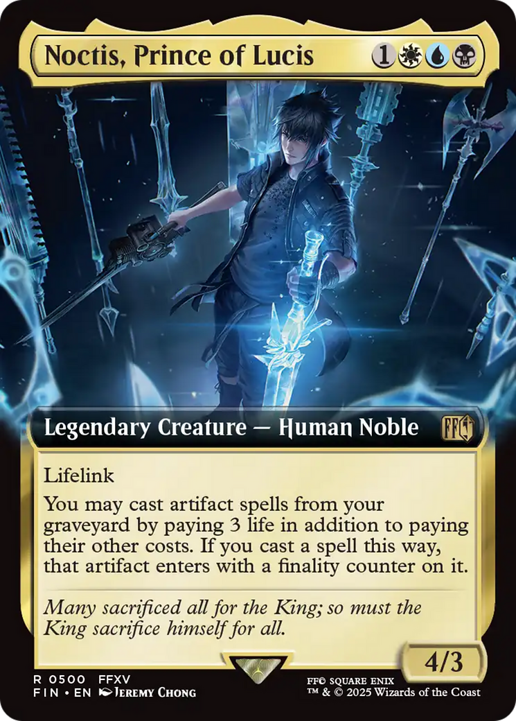 Noctis, Prince of Lucis (Extended Art) [FINAL FANTASY] | Chromatic Games
