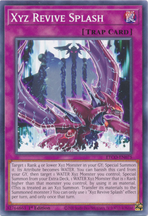 Xyz Revive Splash [ETCO-EN075] Common | Chromatic Games