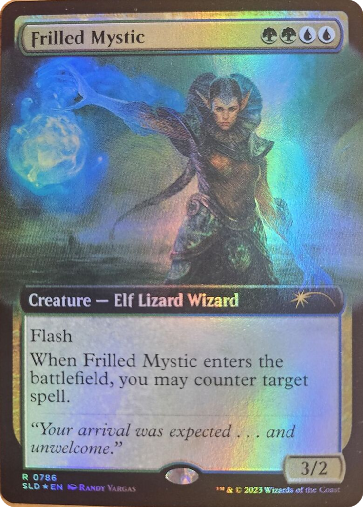 Frilled Mystic (Extended Art) [Secret Lair Drop Series] | Chromatic Games