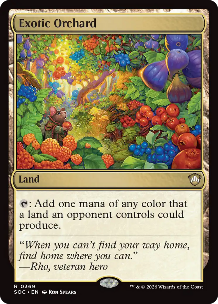 Exotic Orchard [Secrets of Strixhaven Commander] | Chromatic Games