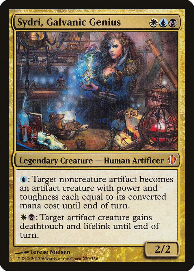 Sydri, Galvanic Genius 220/356 (Commander 2013)  | Chromatic Games