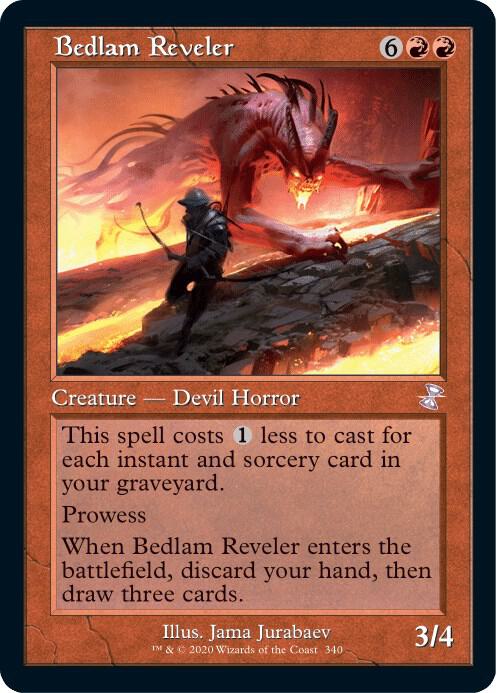 Bedlam Reveler 340/289 (Time Spiral: Remastered)  | Chromatic Games