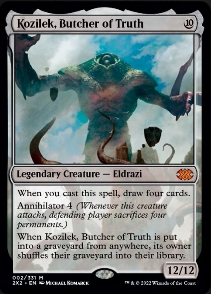 Kozilek, Butcher of Truth [Double Masters 2022] | Chromatic Games