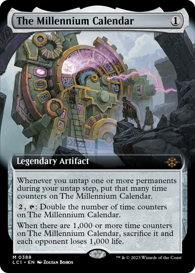 The Millennium Calendar (Extended Art) [The Lost Caverns of Ixalan] | Chromatic Games