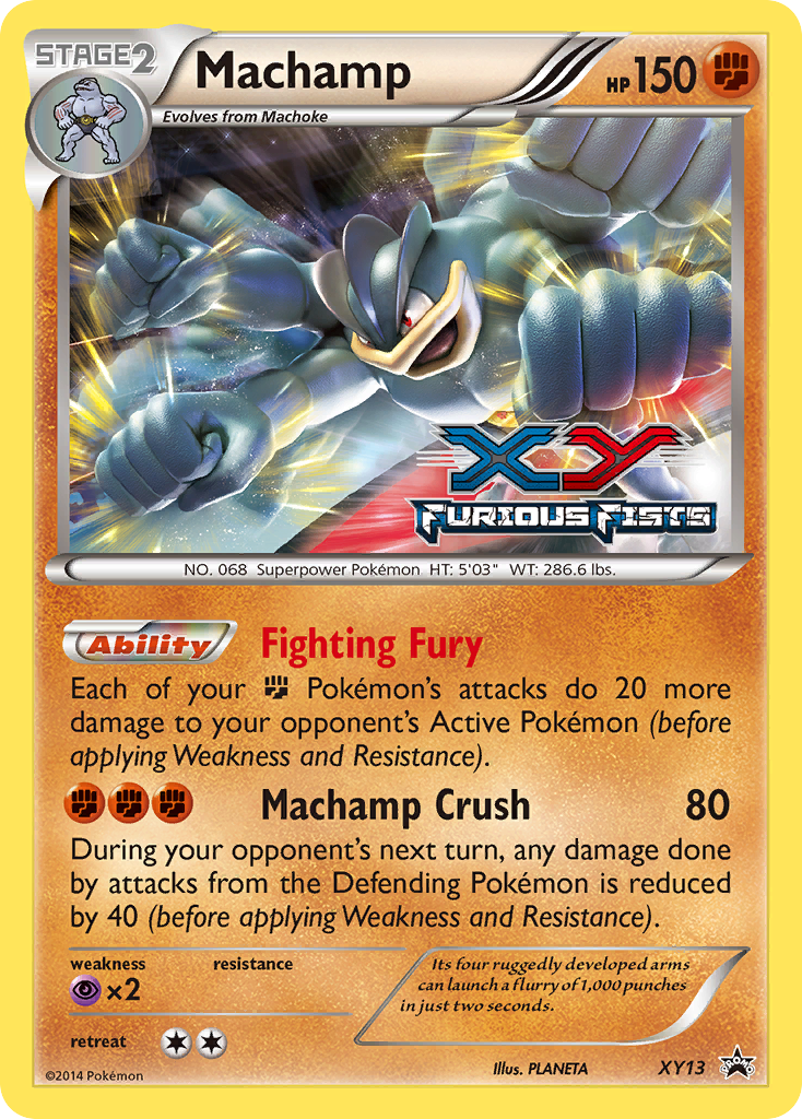 Machamp (XY13) [XY: Black Star Promos] | Chromatic Games