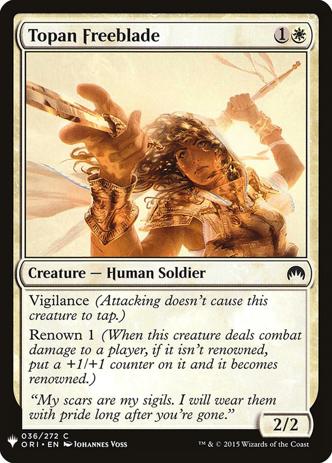 Topan Freeblade [Mystery Booster] | Chromatic Games