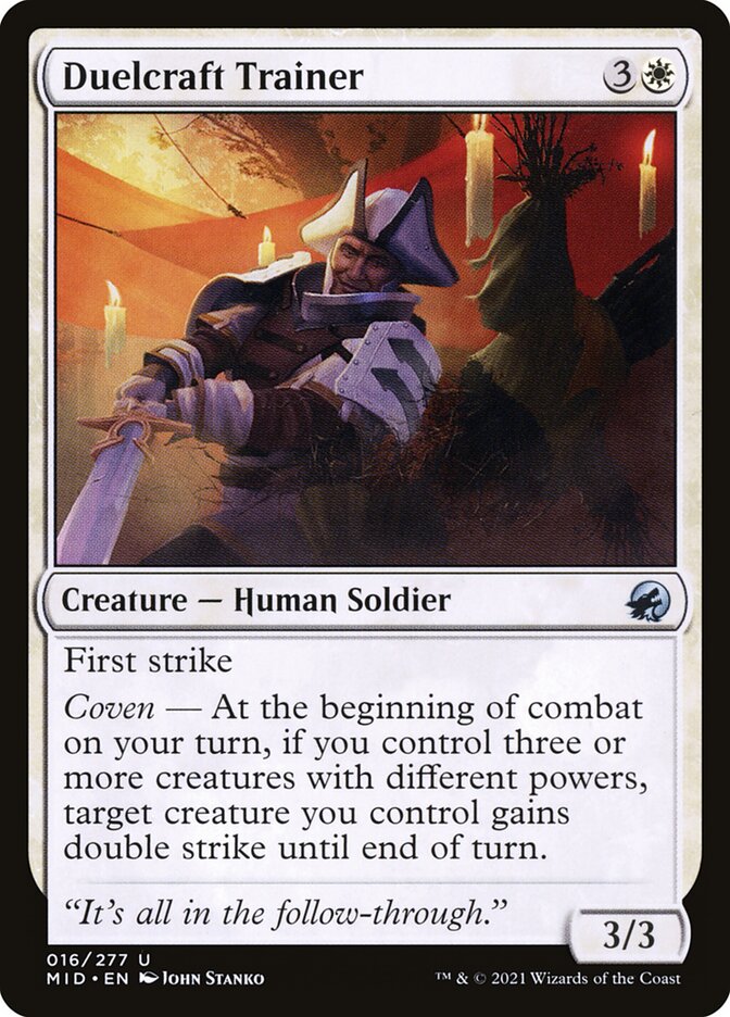 Duelcraft Trainer 16/277 (Innistrad: Midnight Hunt)  | Chromatic Games