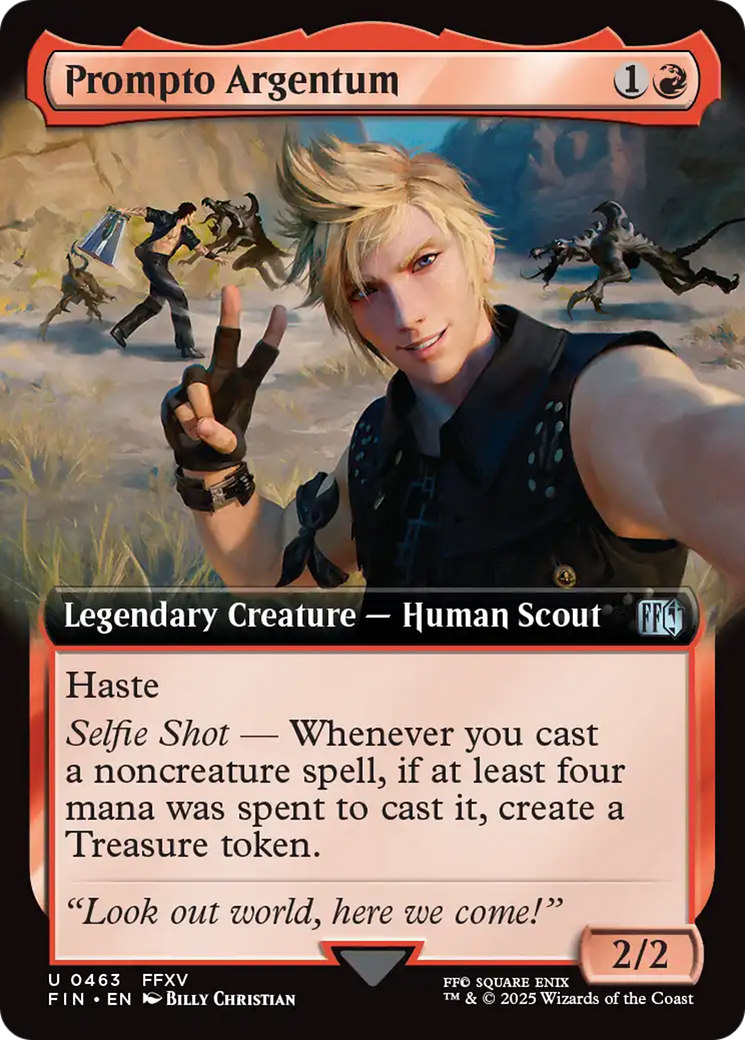 Prompto Argentum (Extended Art) [FINAL FANTASY] | Chromatic Games