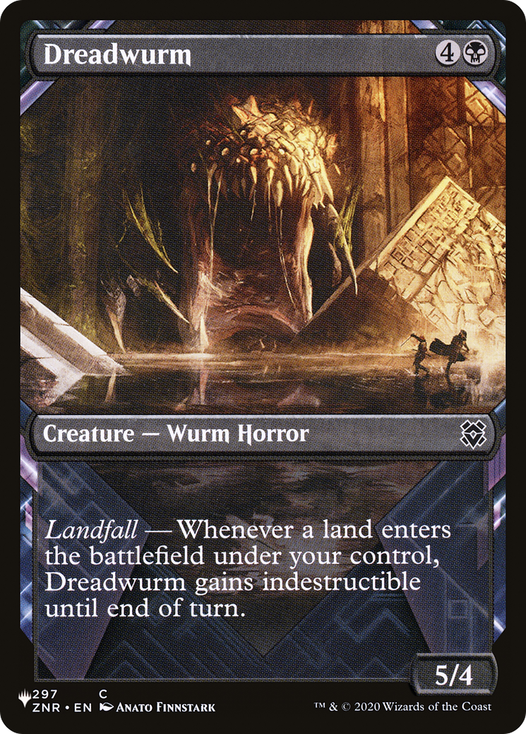 Dreadwurm (Showcase) [The List] | Chromatic Games