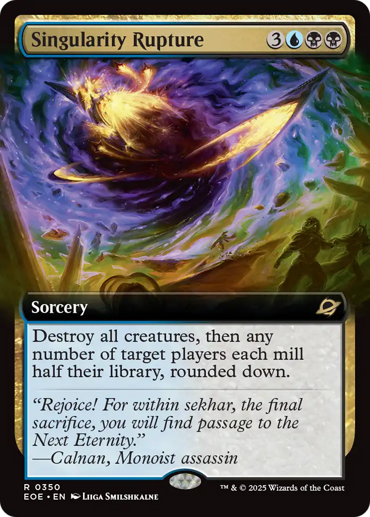 Singularity Rupture (Extended Art) [Edge of Eternities] | Chromatic Games