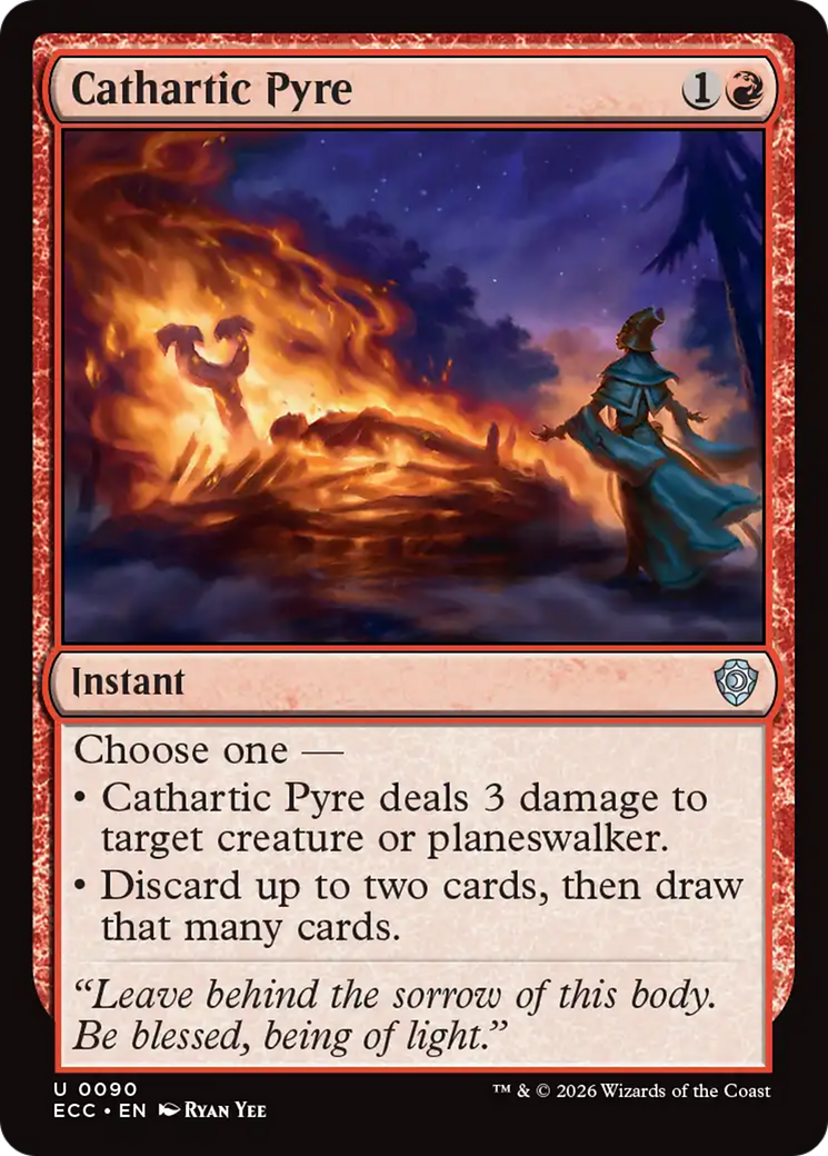 Cathartic Pyre [Lorwyn Eclipsed Commander] | Chromatic Games