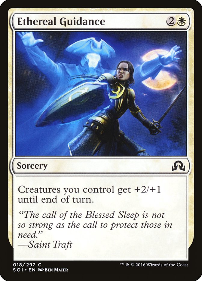 Ethereal Guidance 18/297 (Shadows over Innistrad)  | Chromatic Games