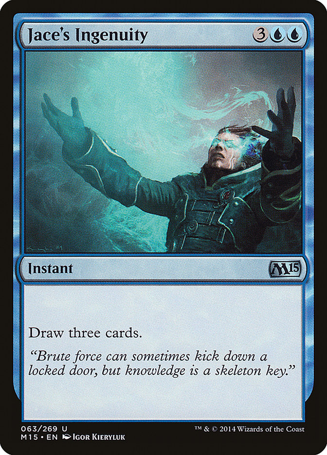 Jace's Ingenuity 63/269 (Magic 2015 (M15))  | Chromatic Games