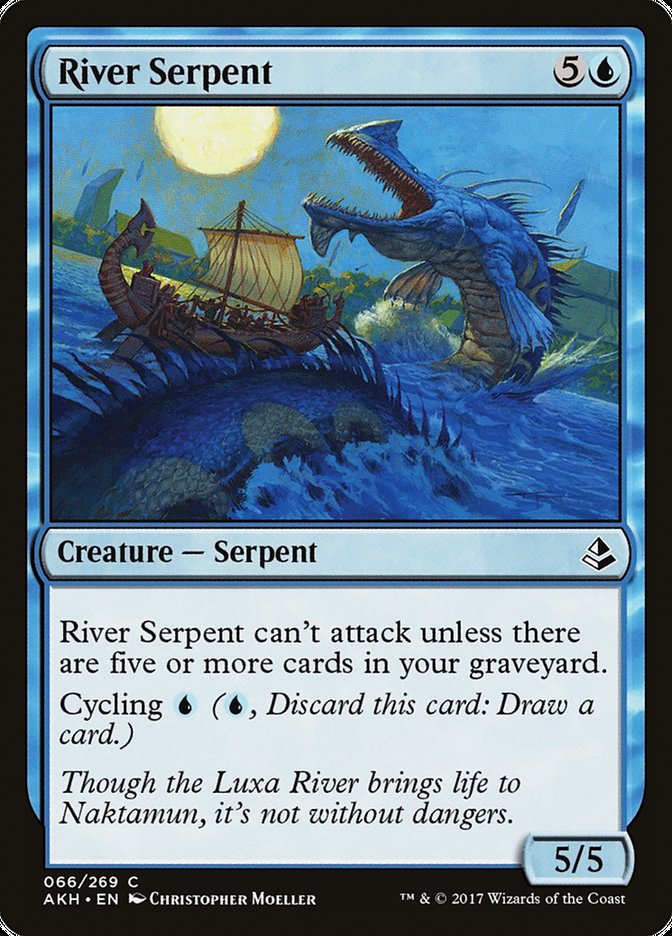 River Serpent 66/269 (Amonkhet)  | Chromatic Games