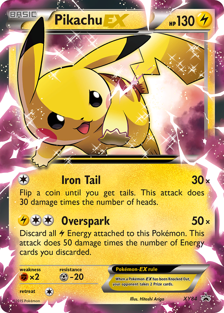 Pikachu EX (XY84) [XY: Black Star Promos] | Chromatic Games